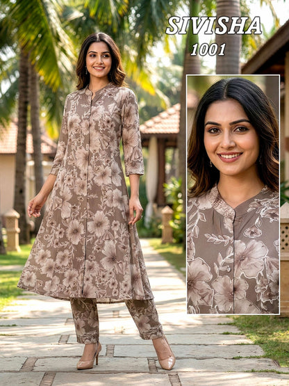 Sivisha Vkh Rayon Co Ord Set Exporter India
