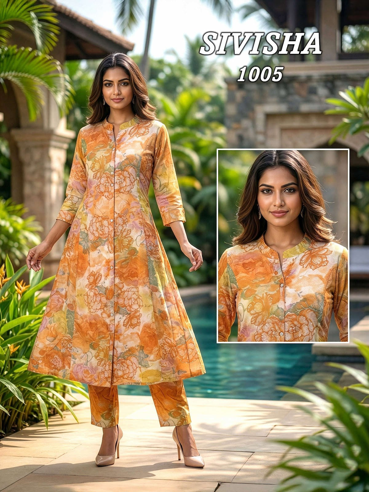 Sivisha Vkh Rayon Co Ord Set Exporter India