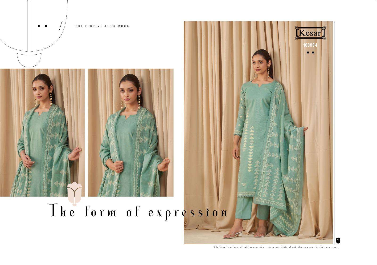 Siya Kesar Pure Linen Pant Style Suits Wholesaler Gujarat