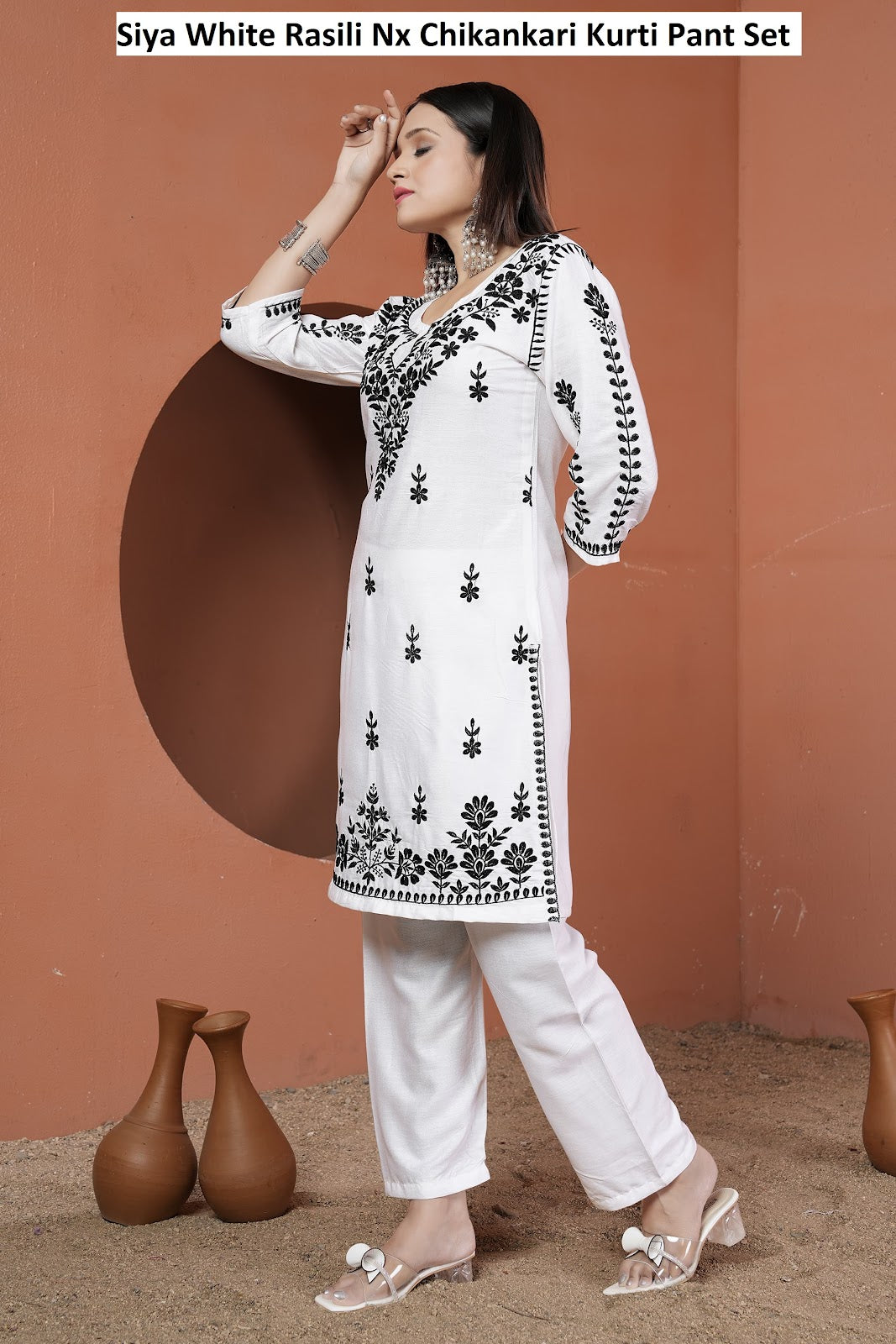 Siya Rasili Heavy Rayon Kurti Pant Set Manufacturer India