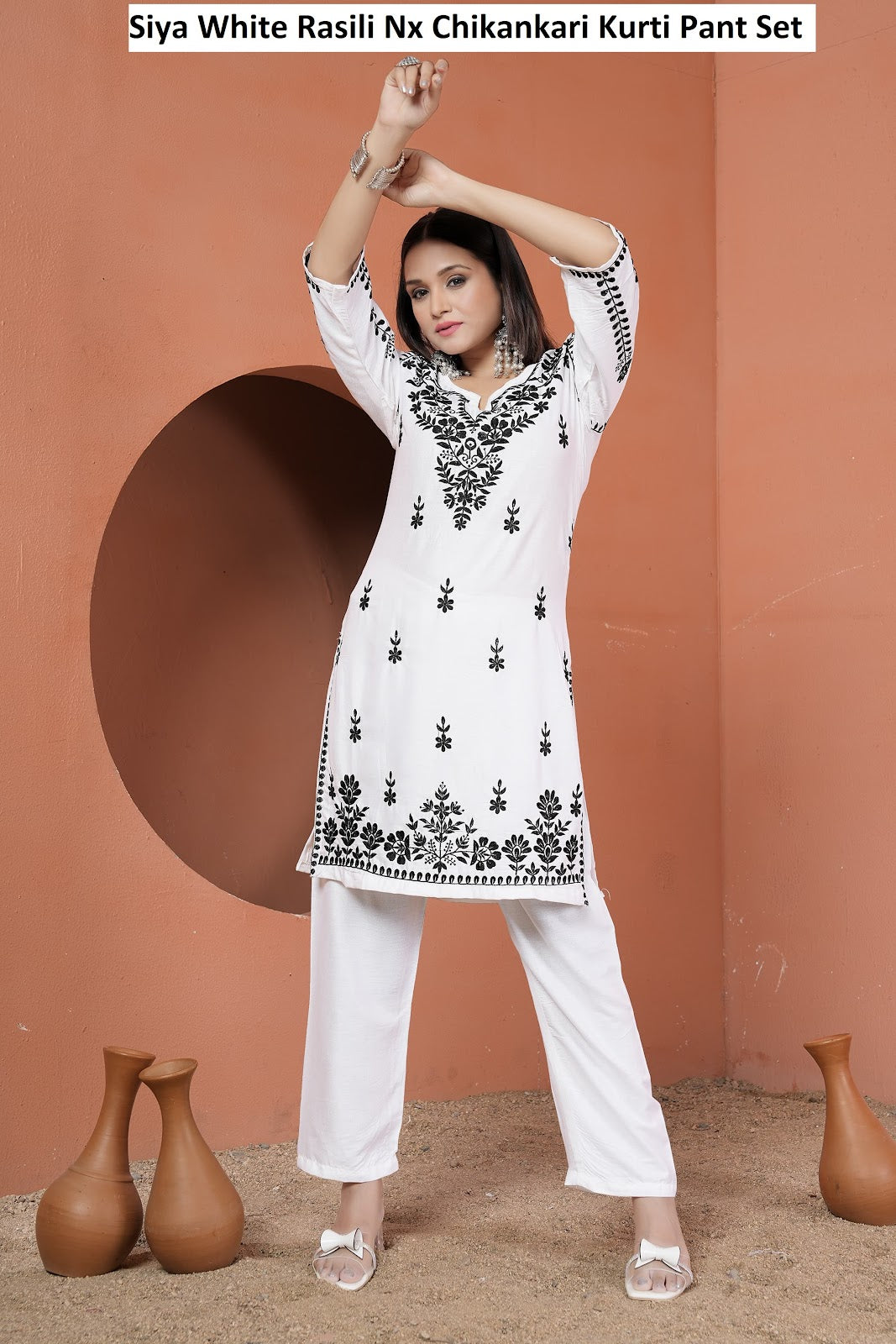 Siya Rasili Heavy Rayon Kurti Pant Set Manufacturer India