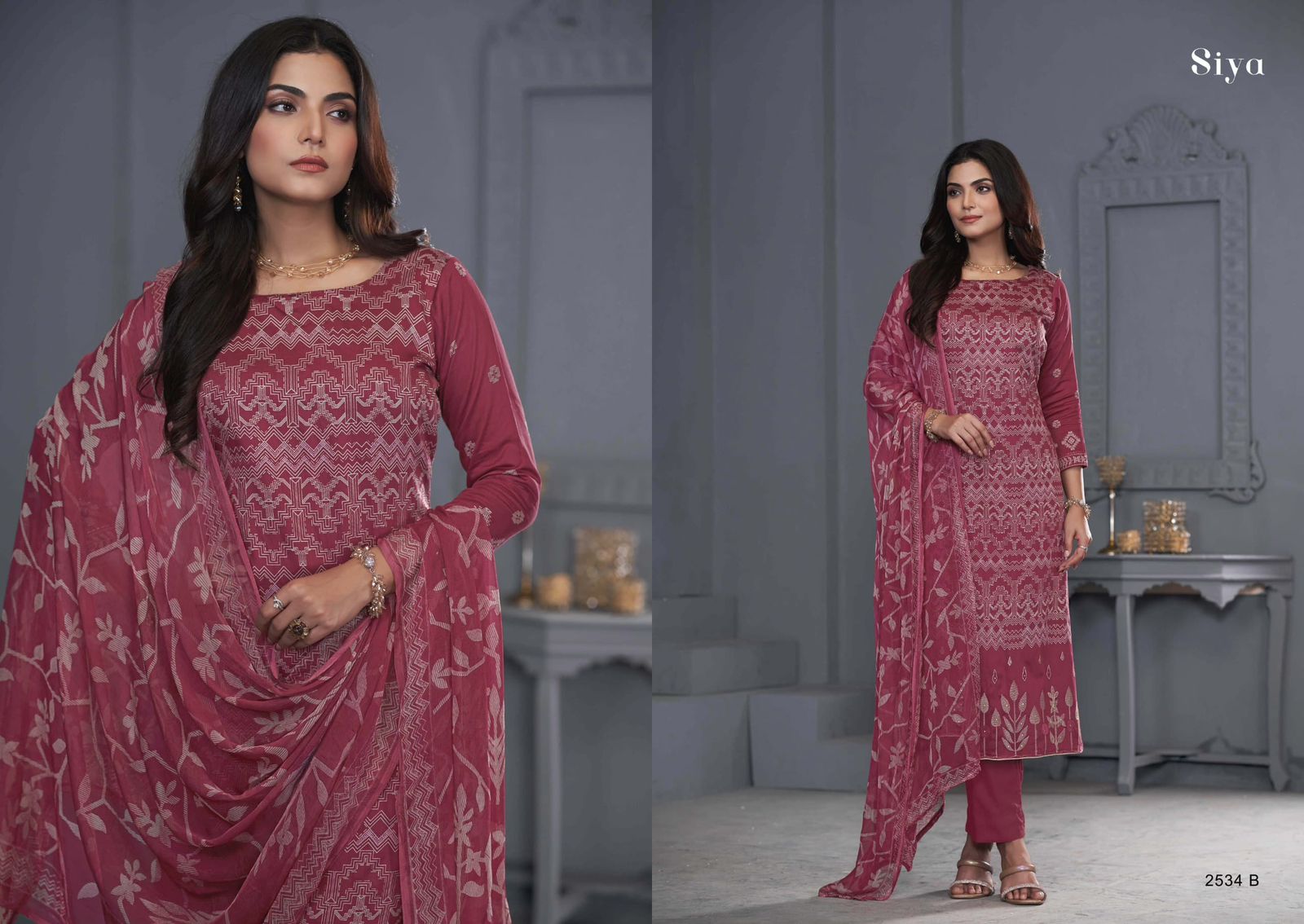 Siya Sargam Prints Pure Jam Pant Style Suits Manufacturer