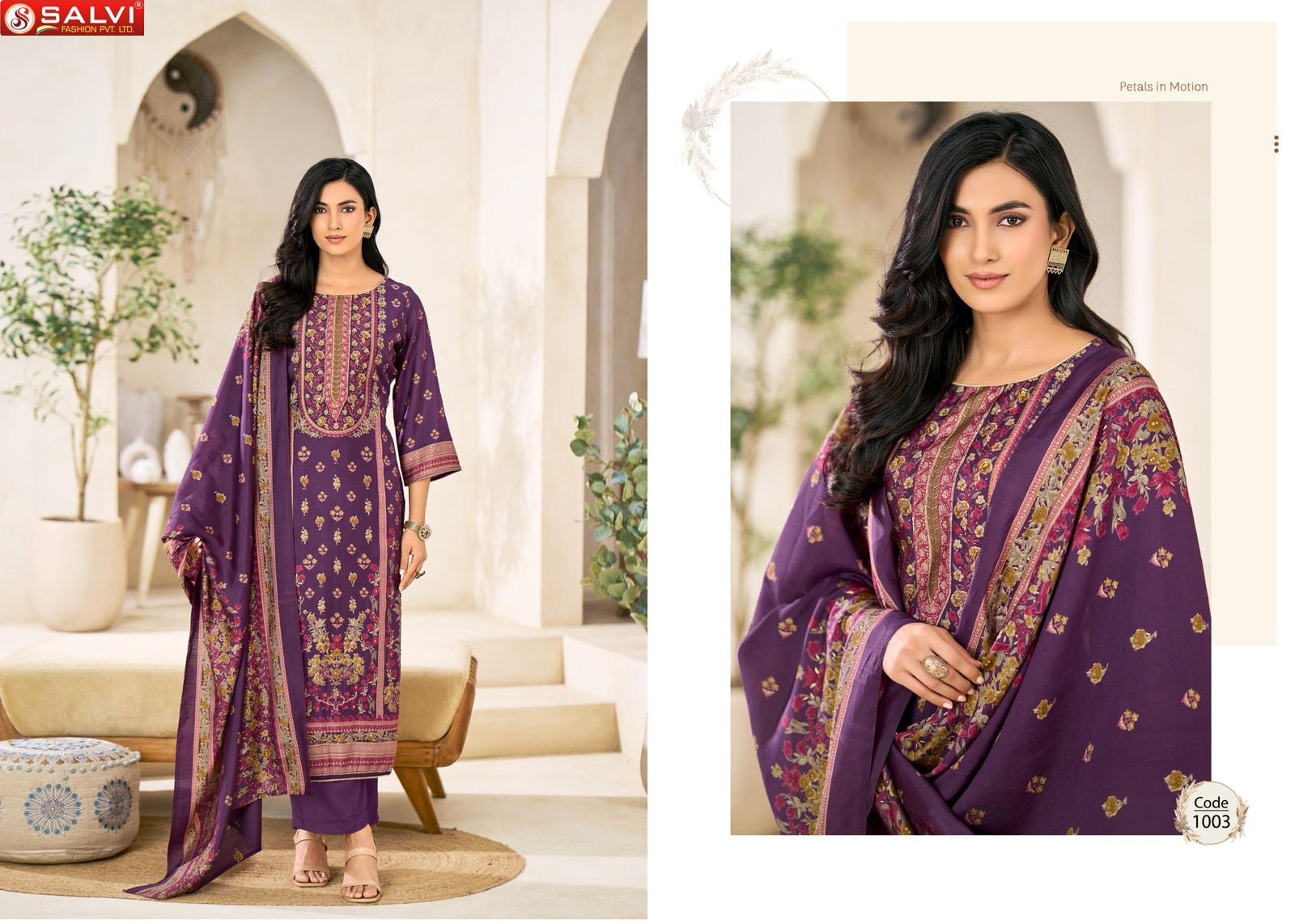 Siya Silk Salvi Fashion Modal Silk Pant Style Suits Manufacturer Gujarat