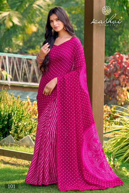 Siya Vol 1 Kashvi Creation Weightless Sarees Supplier