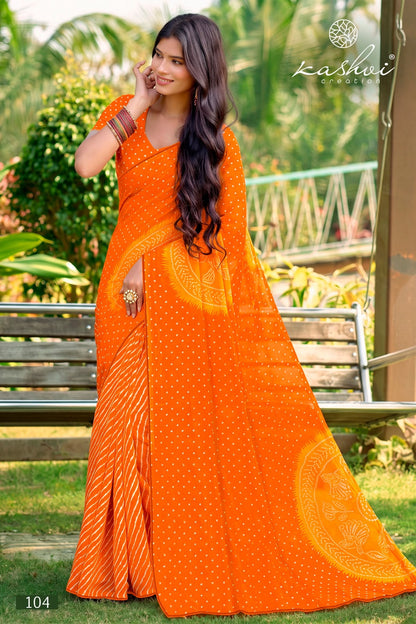 Siya Vol 1 Kashvi Creation Weightless Sarees Supplier