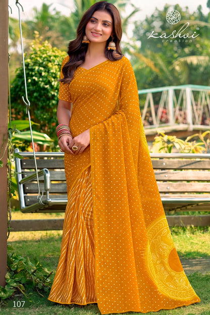 Siya Vol 1 Kashvi Creation Weightless Sarees Supplier