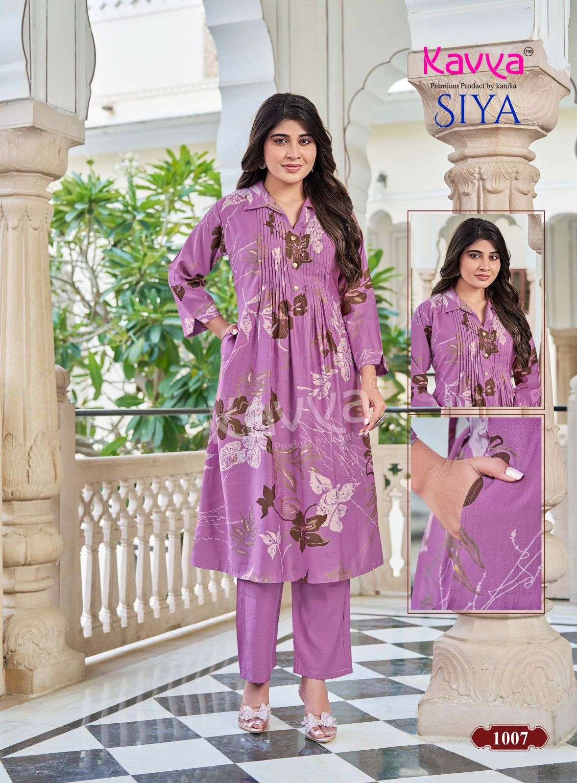 Siya Vol 1 Kavya Vetican Co Ord Set Wholesale
