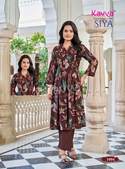 Siya Vol 1 Kavya Vetican Co Ord Set Wholesale