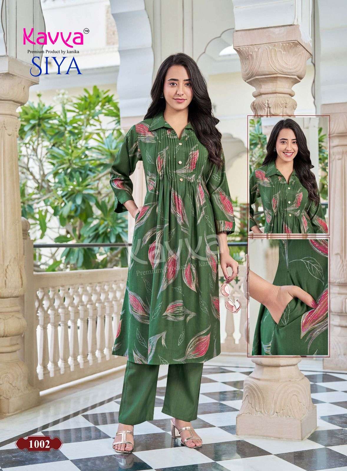 Siya Vol 1 Kavya Vetican Co Ord Set Wholesale