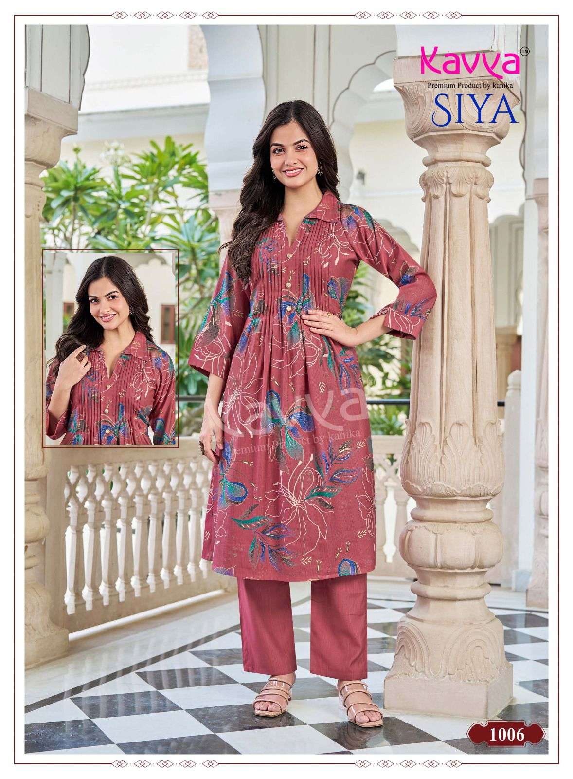 Siya Vol 1 Kavya Vetican Co Ord Set Wholesale