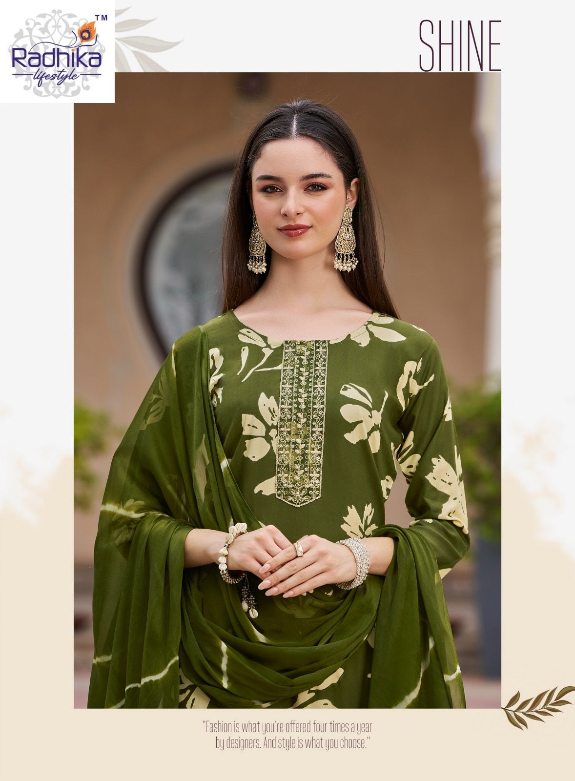 Siya Vol 1 Radhika Lifestyle Reyon Readymade Pant Style Suits Manufacturer Gujarat