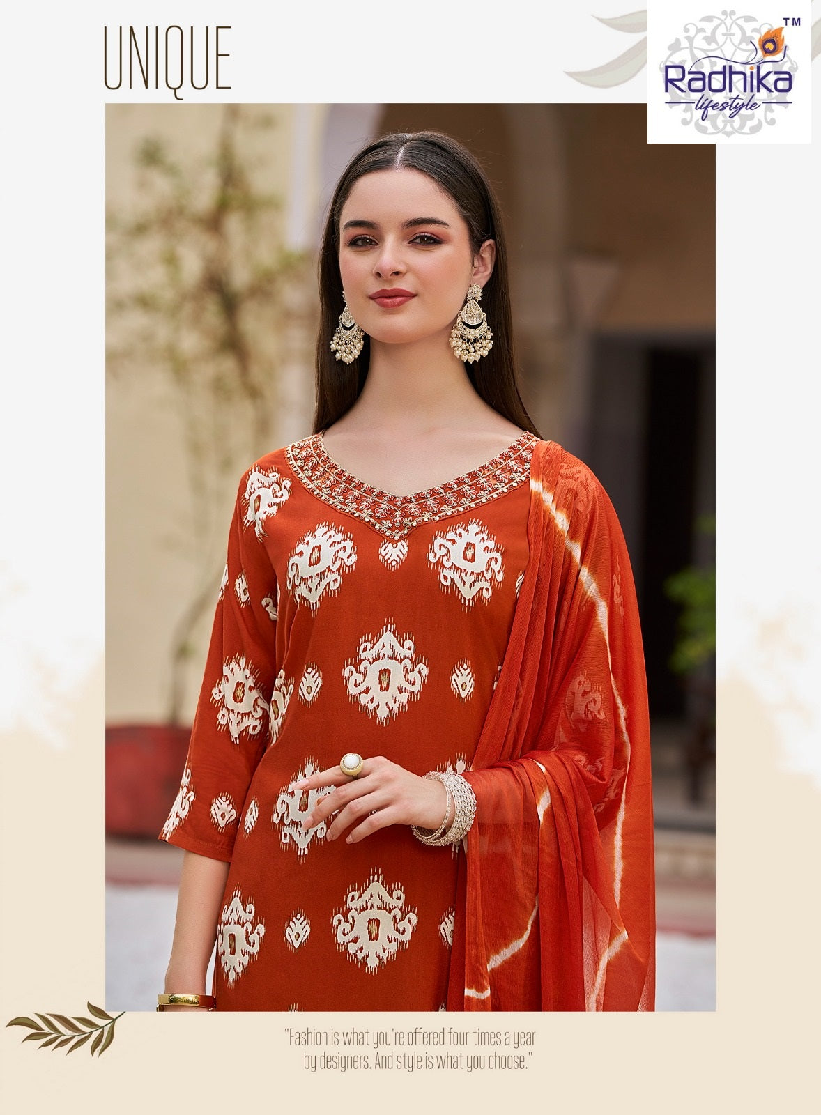 Siya Vol 1 Radhika Lifestyle Reyon Readymade Pant Style Suits Manufacturer Gujarat