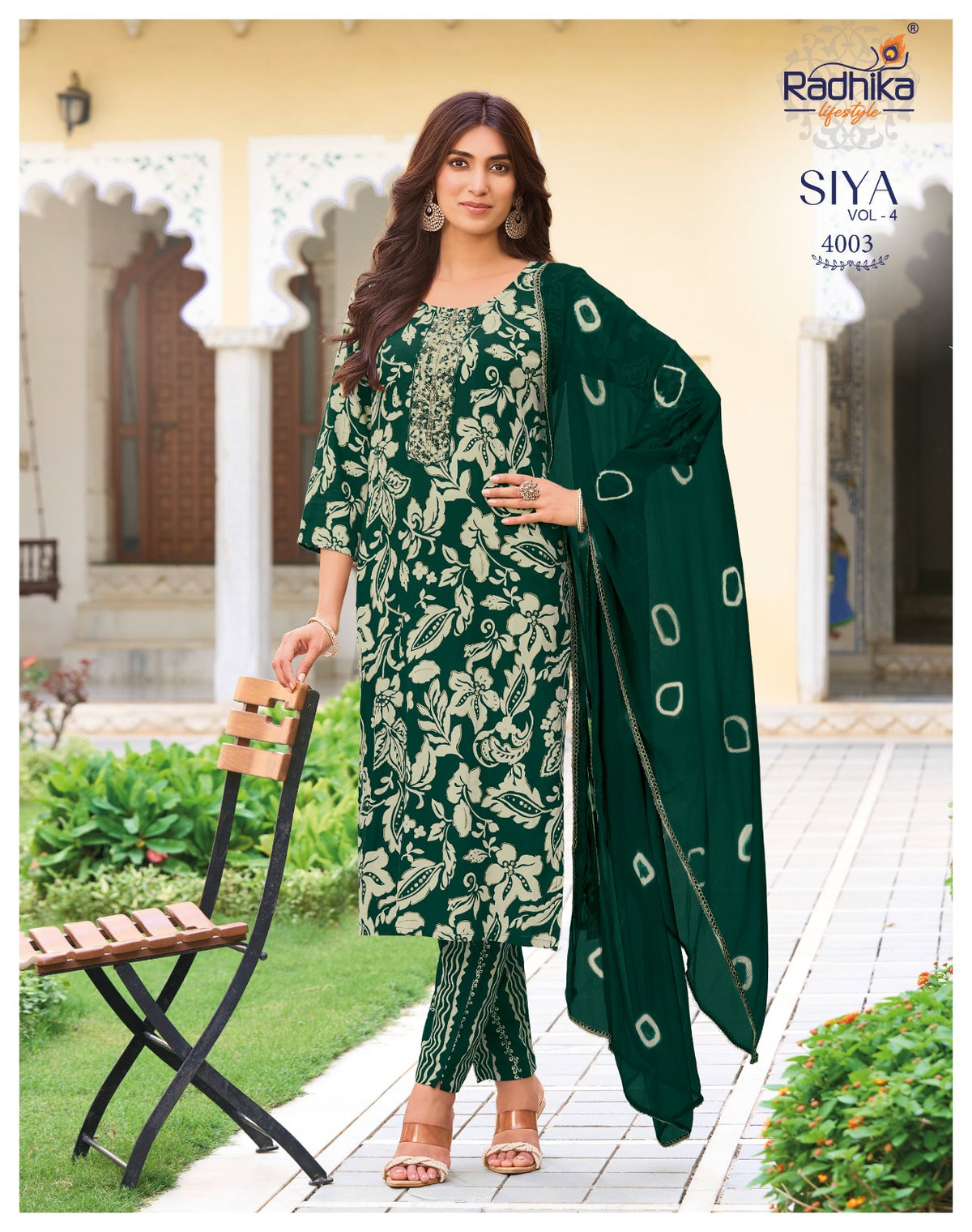 Siya Vol 4 Radhika Lifestyle Reyon Readymade Pant Style Suits Exporter