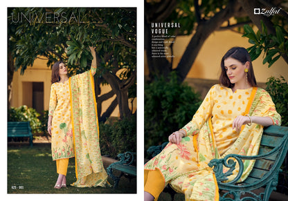 Siya Zulfat Designer Cotton Karachi Salwar Suits Manufacturer Gujarat