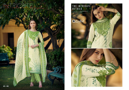 Siya Zulfat Designer Cotton Karachi Salwar Suits Manufacturer Gujarat