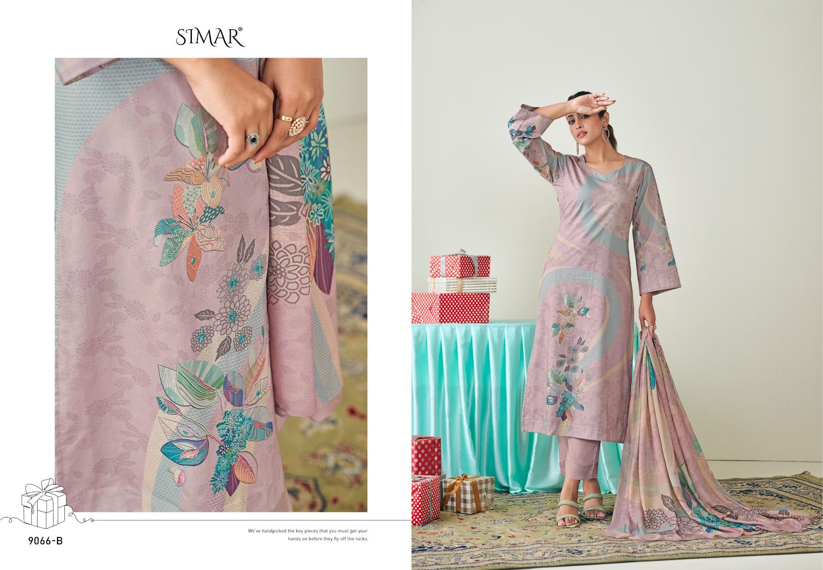 Siyaa Simar Pure Lawn Pant Style Suits Supplier