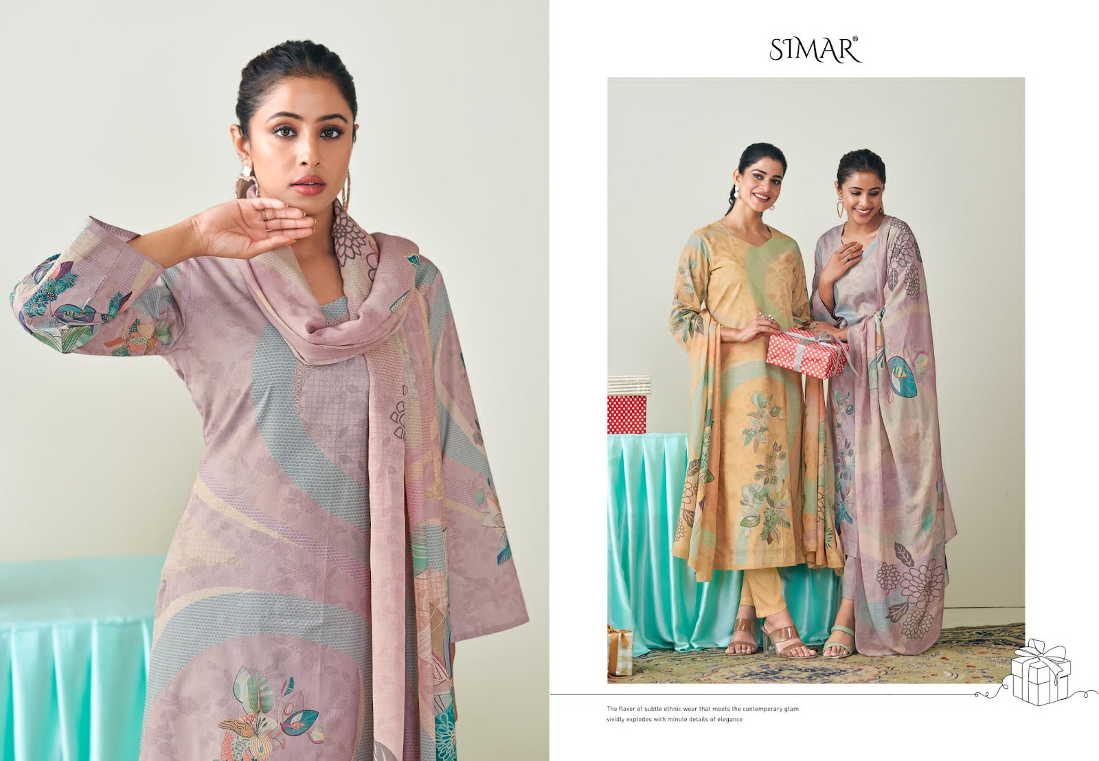 Siyaa Simar Pure Lawn Pant Style Suits Supplier