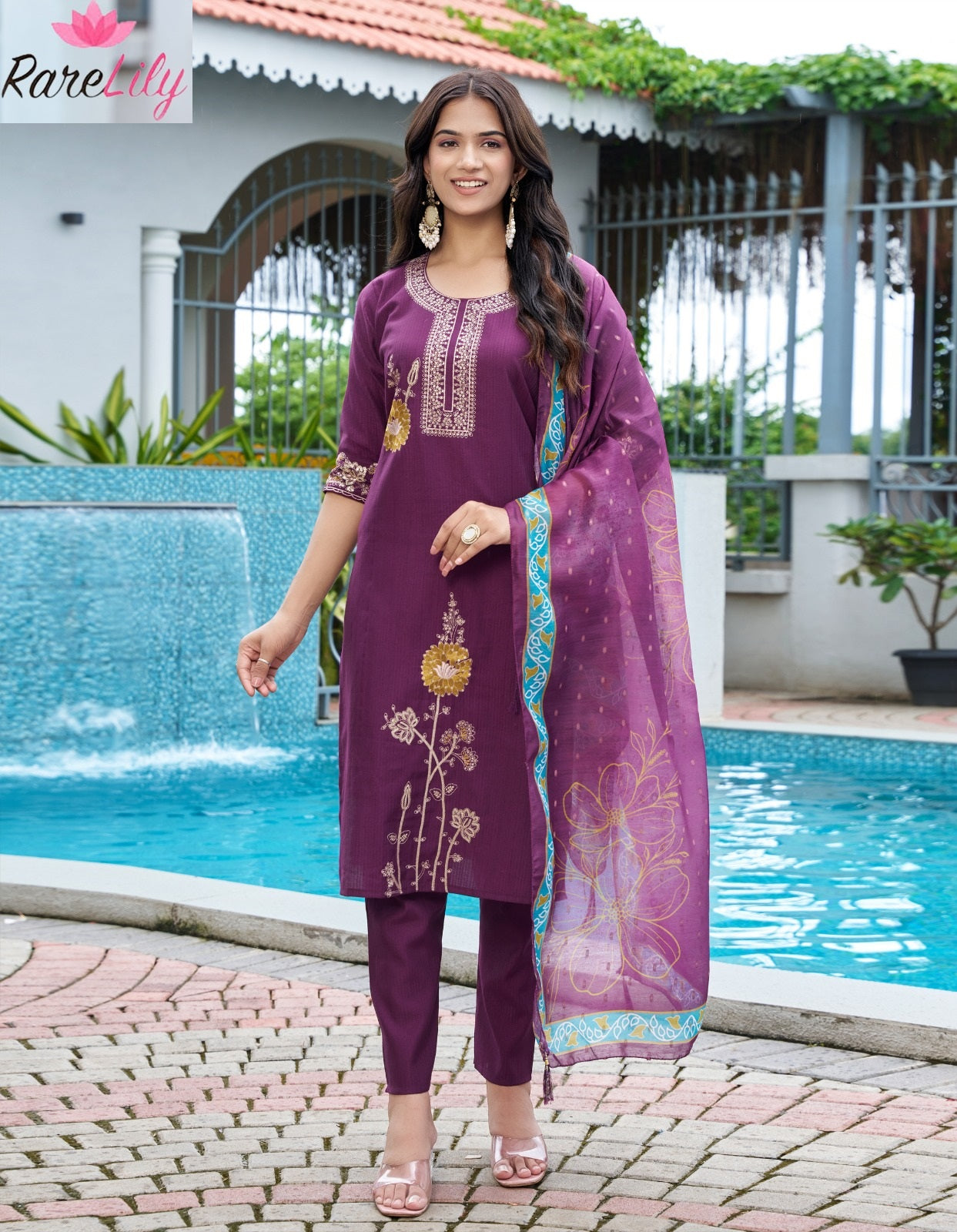 Siyara Vol 1 Rare Lily Silk Readymade Pant Style Suits Wholesale Rate