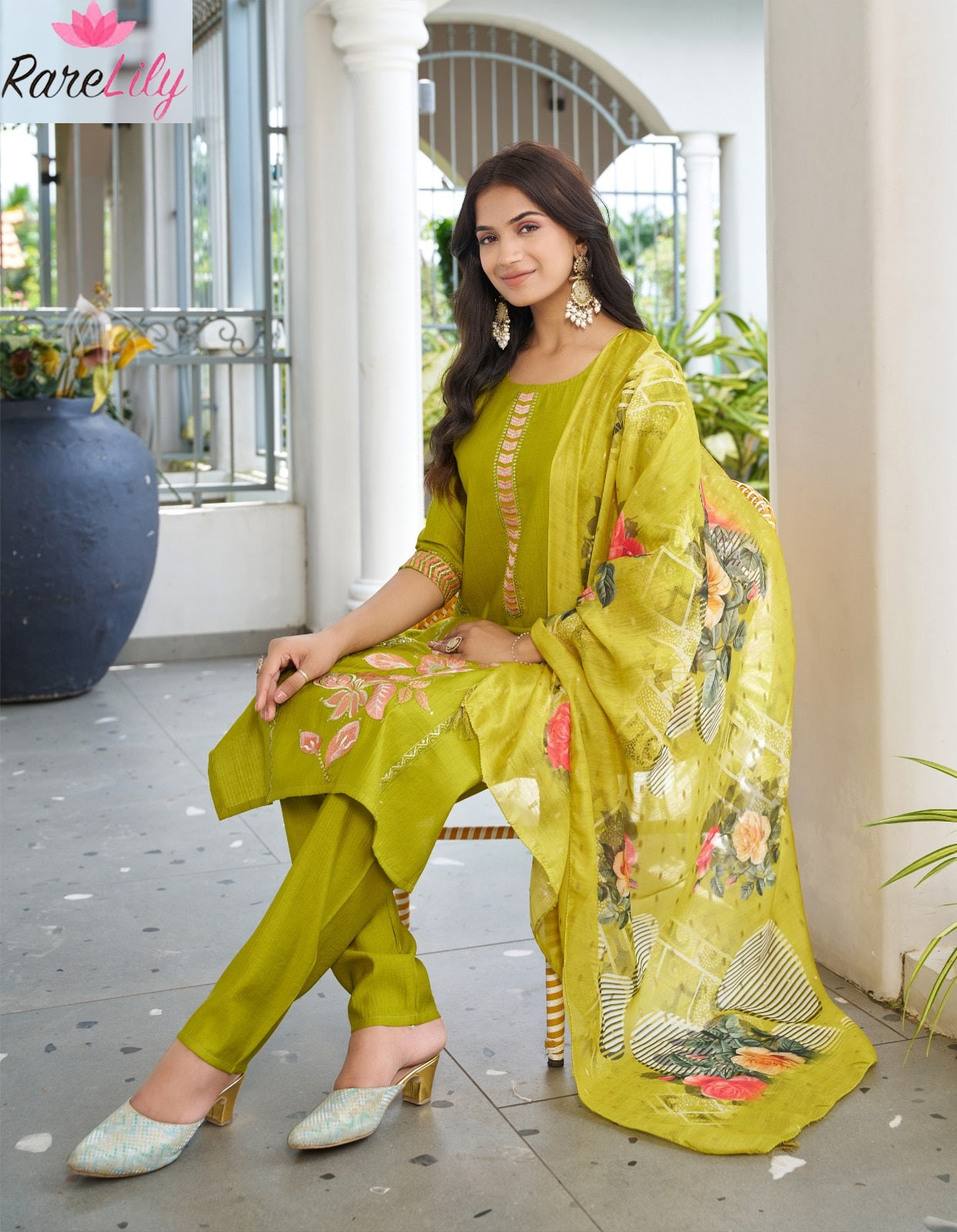 Siyara Vol 1 Rare Lily Silk Readymade Pant Style Suits Wholesale Rate