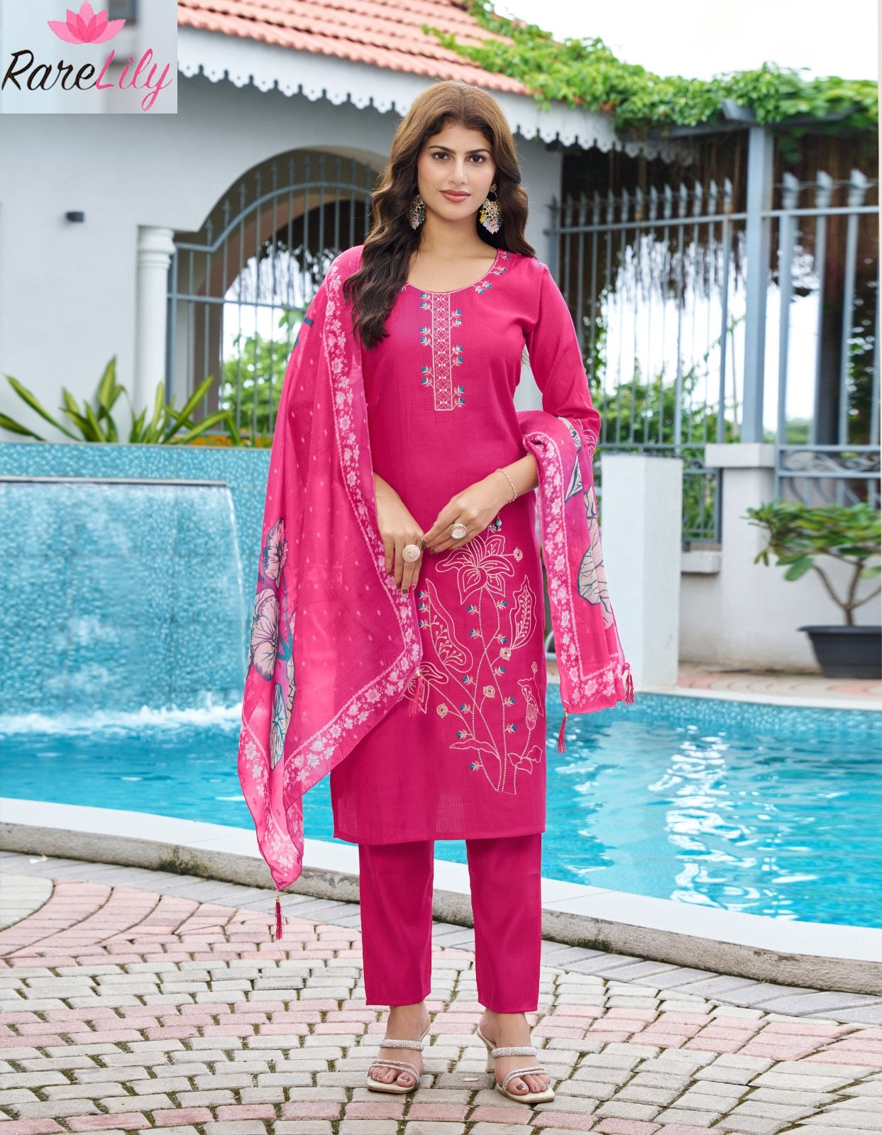 Siyara Vol 1 Rare Lily Silk Readymade Pant Style Suits Wholesale Rate