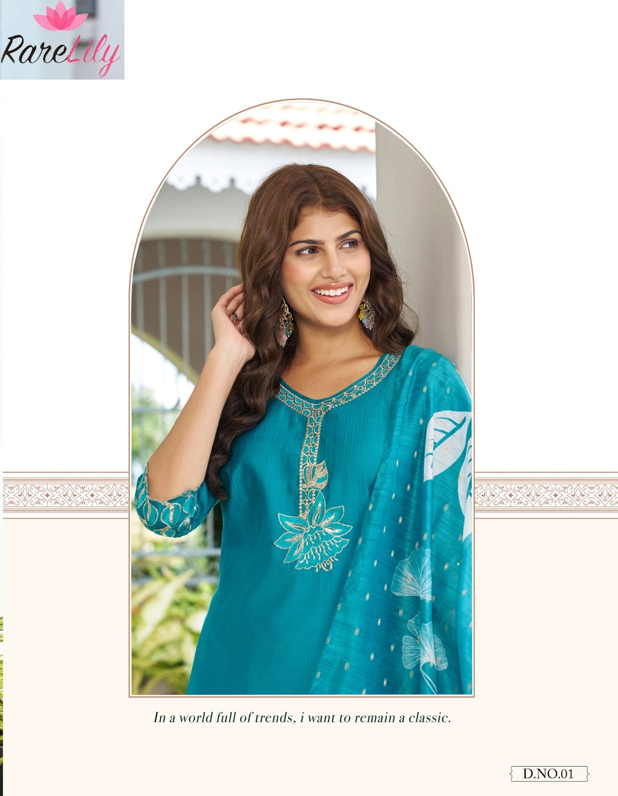 Siyara Vol 1 Rare Lily Silk Readymade Pant Style Suits Wholesale Rate