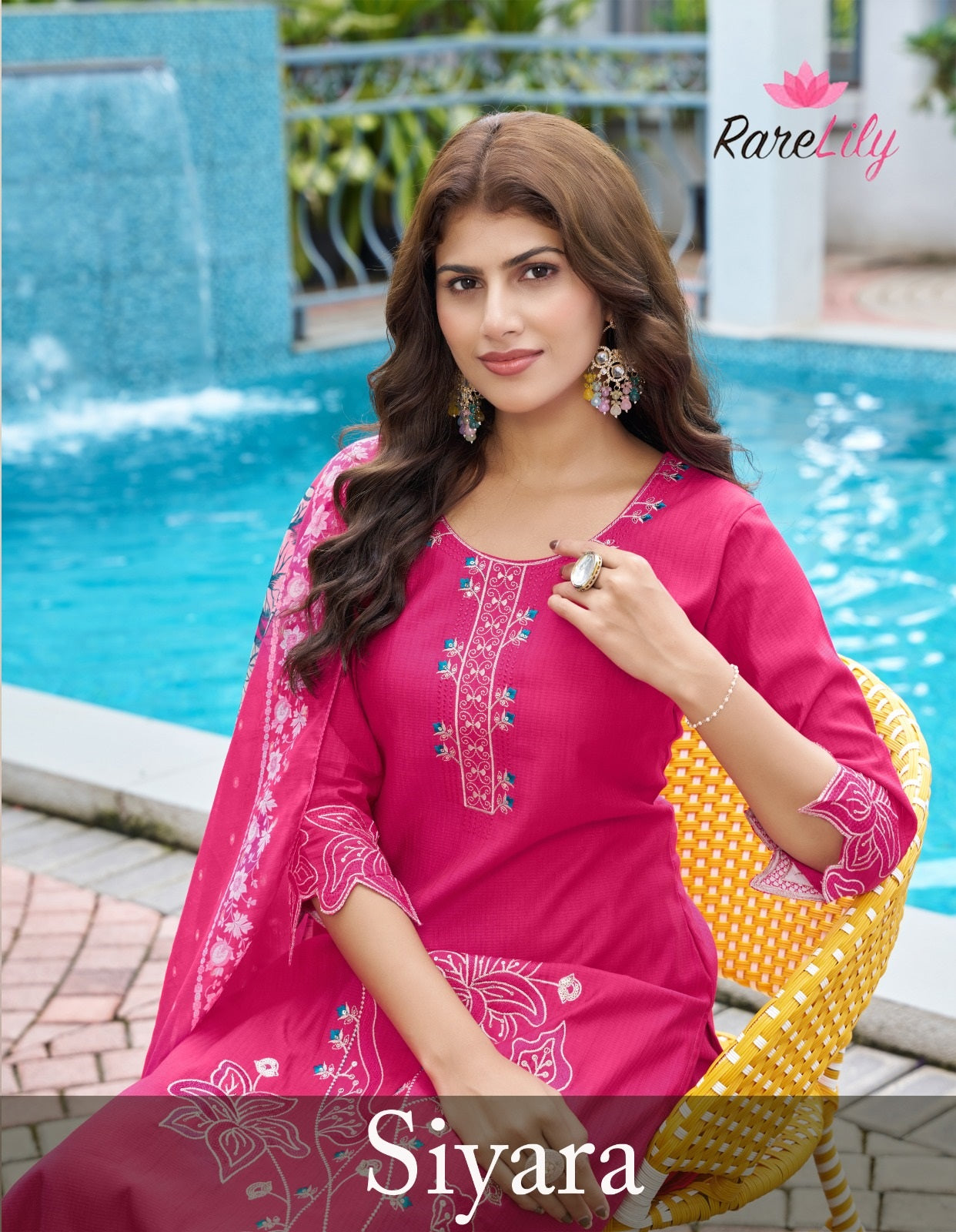 Siyara Vol 1 Rare Lily Silk Readymade Pant Style Suits Wholesale Rate