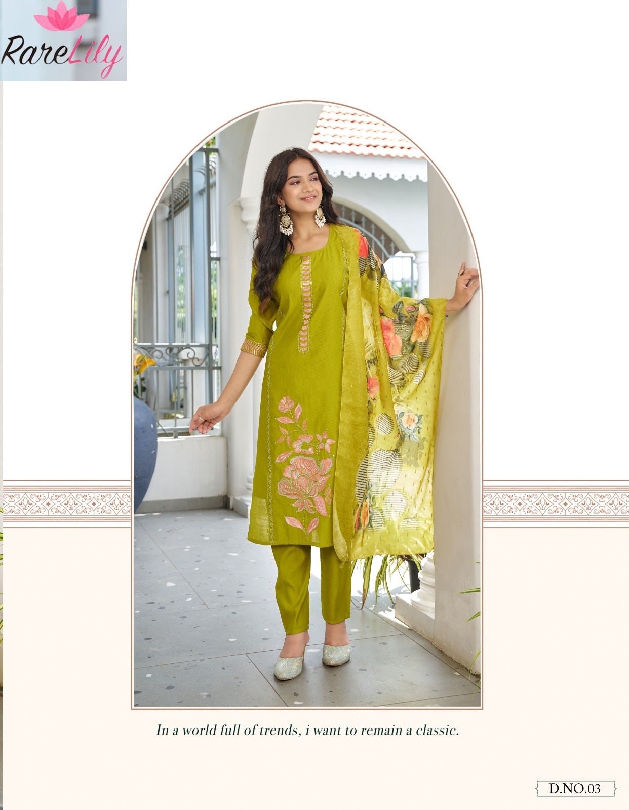Siyara Vol 1 Rare Lily Silk Readymade Pant Style Suits Wholesale Rate