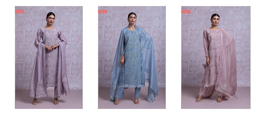 Siyat Naariti Silk Pant Style Suits Wholesaler Gujarat