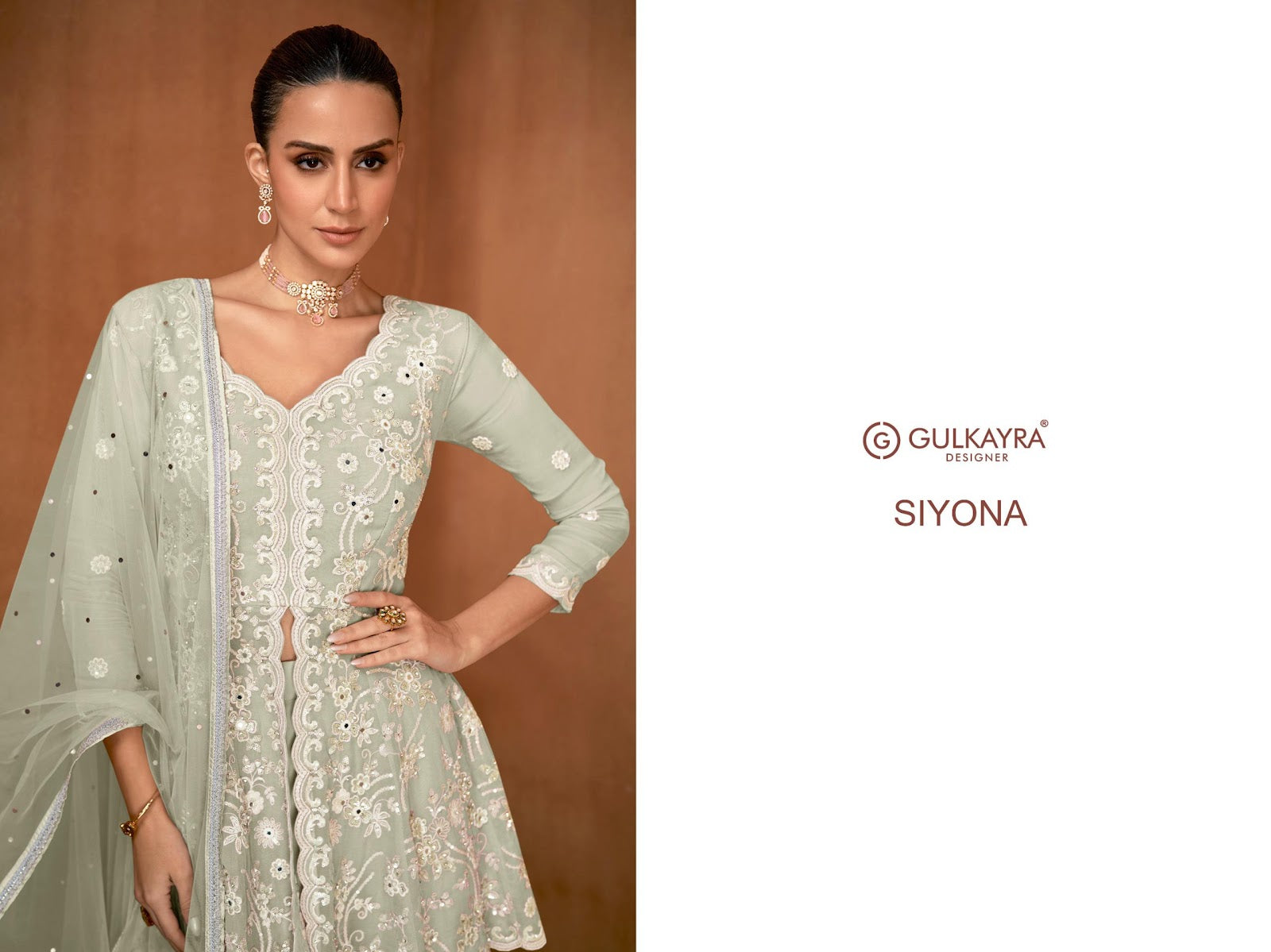 Siyona Gulkayra Designer Georgette Readymade Sharara Suits Supplier