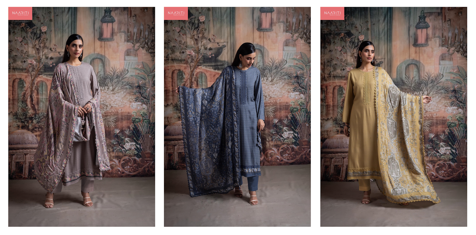 Siyoni Naariti Pashmina Suits Wholesaler Gujarat