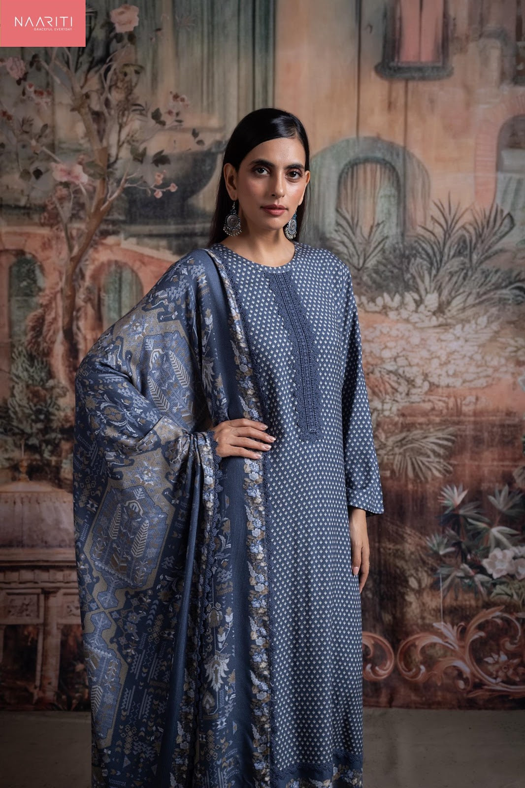 Siyoni Naariti Pashmina Suits Wholesaler Gujarat