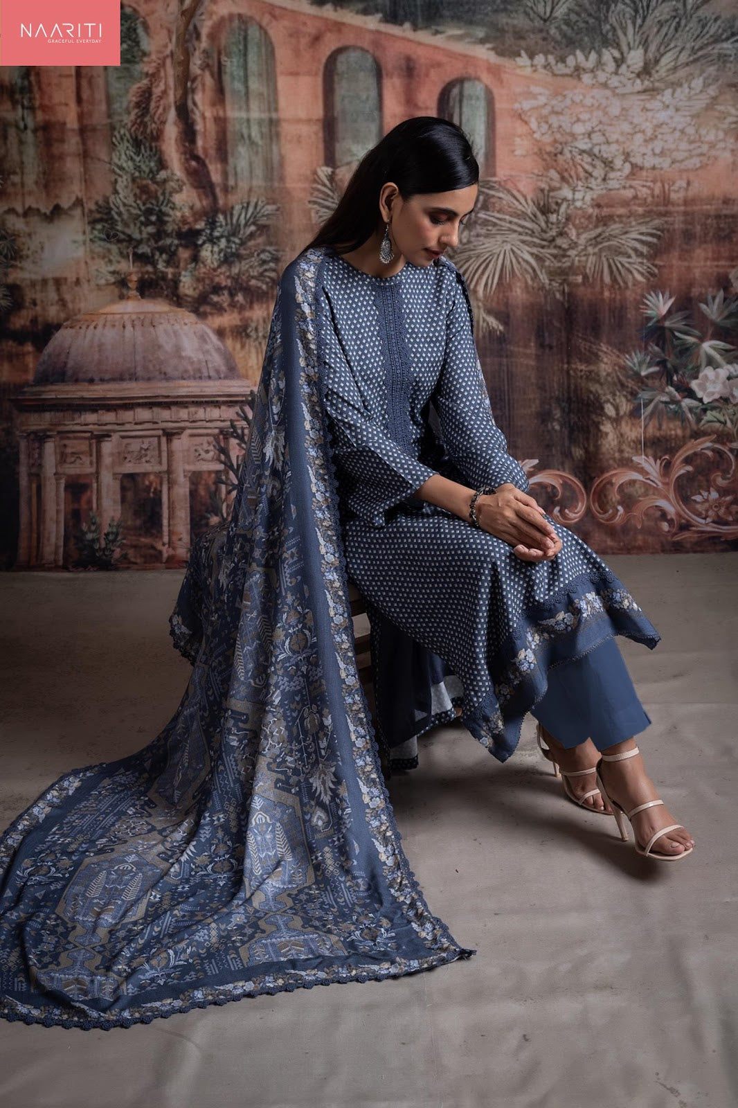 Siyoni Naariti Pashmina Suits Wholesaler Gujarat