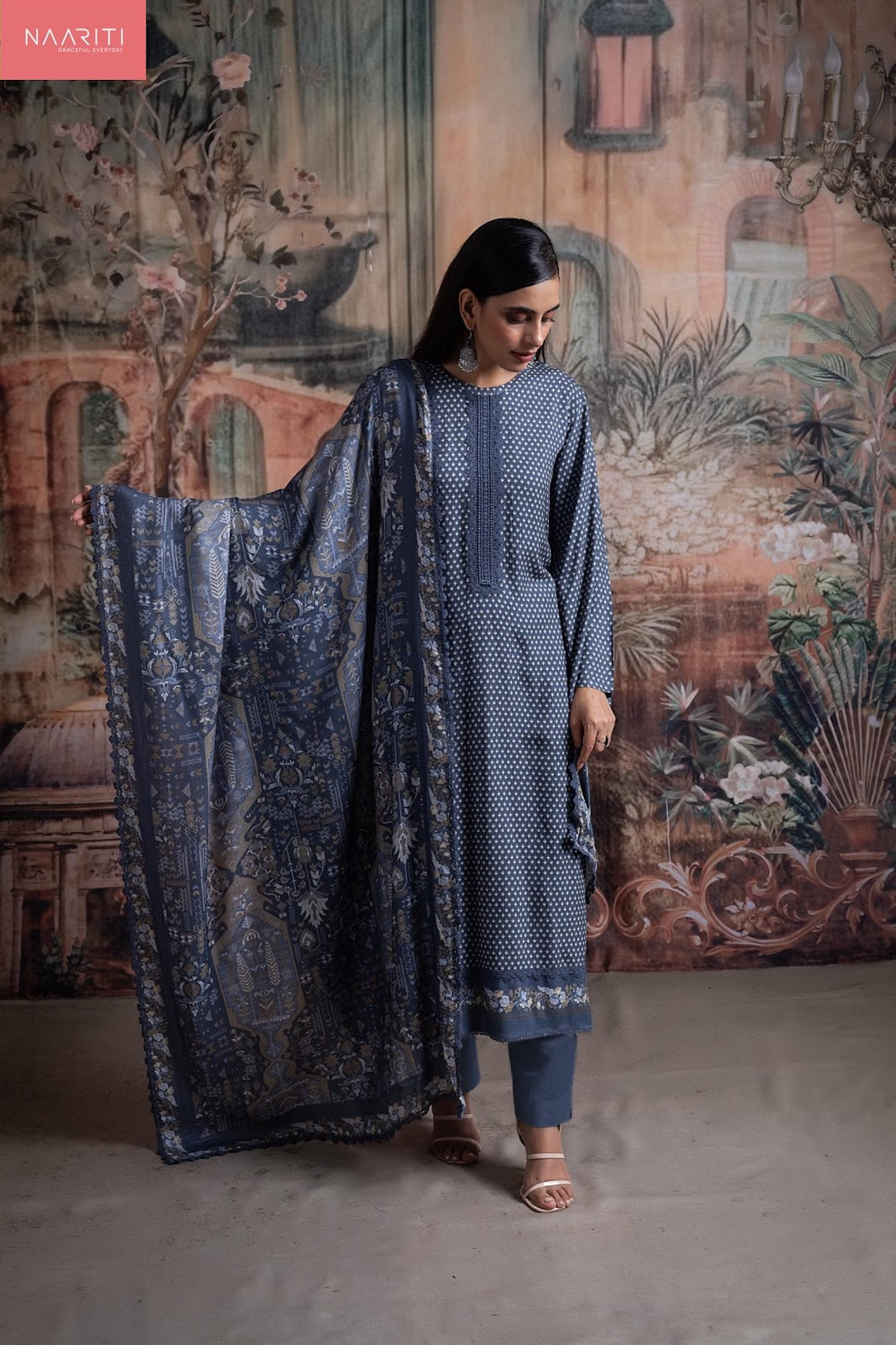 Siyoni Naariti Pashmina Suits Wholesaler Gujarat