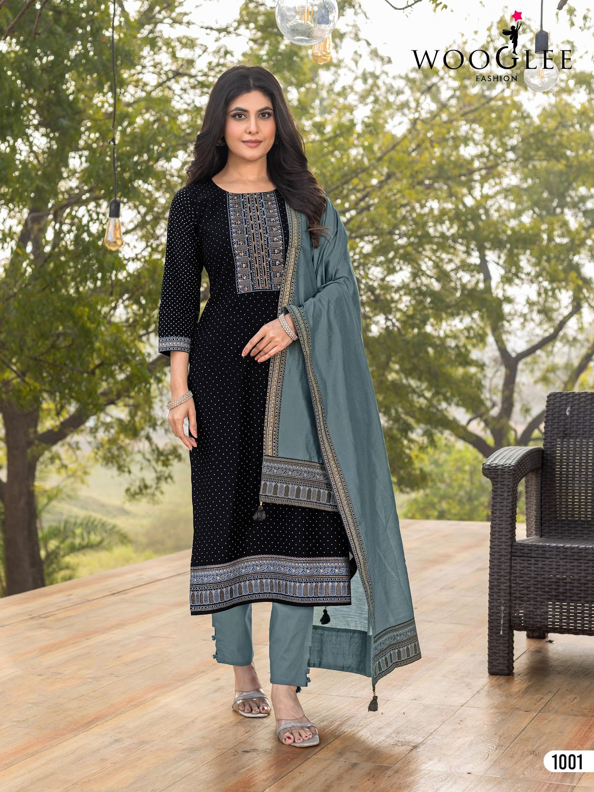 Sky Line Wooglee Vetican Readymade Suits Exporter Ahmedabad
