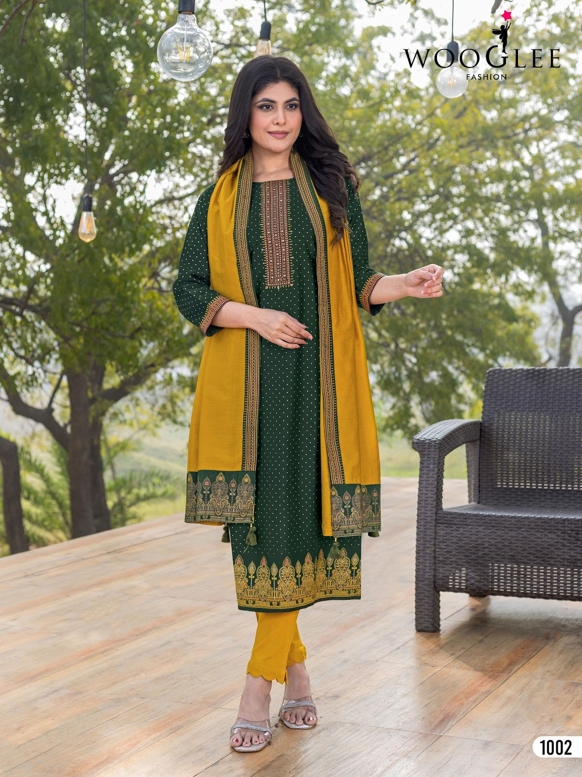 Sky Line Wooglee Vetican Readymade Suits Exporter Ahmedabad