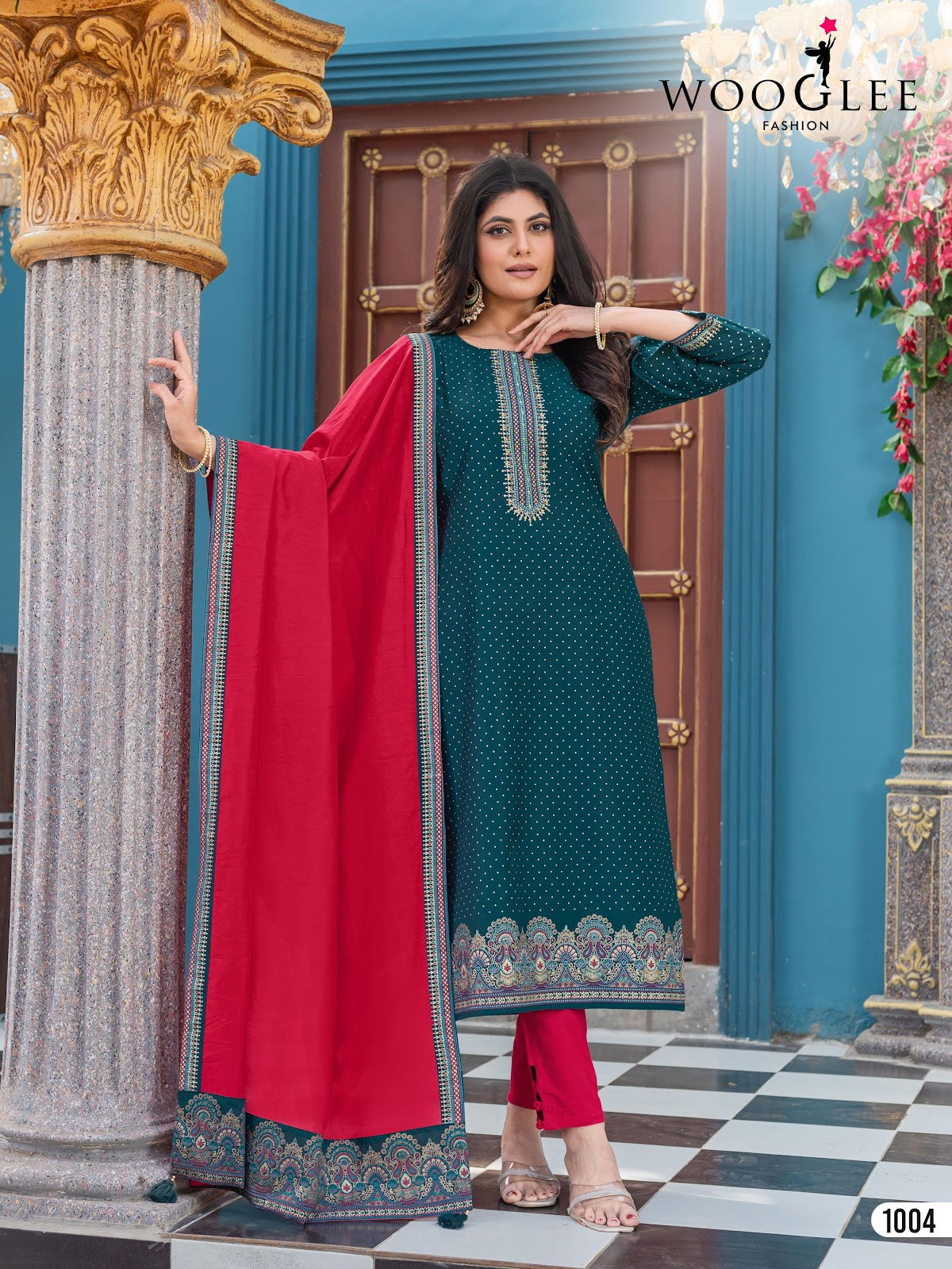 Sky Line Wooglee Vetican Readymade Suits Exporter Ahmedabad