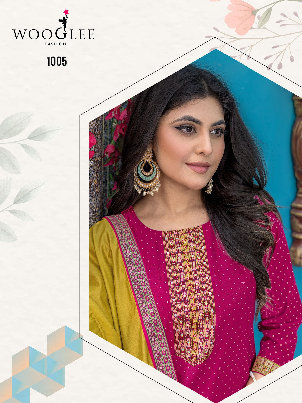 Sky Line Wooglee Vetican Readymade Suits Exporter Ahmedabad
