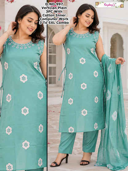 Sleeveless 0509 Kaykay Vertican Readymade Pant Style Suits Supplier Ahmedabad