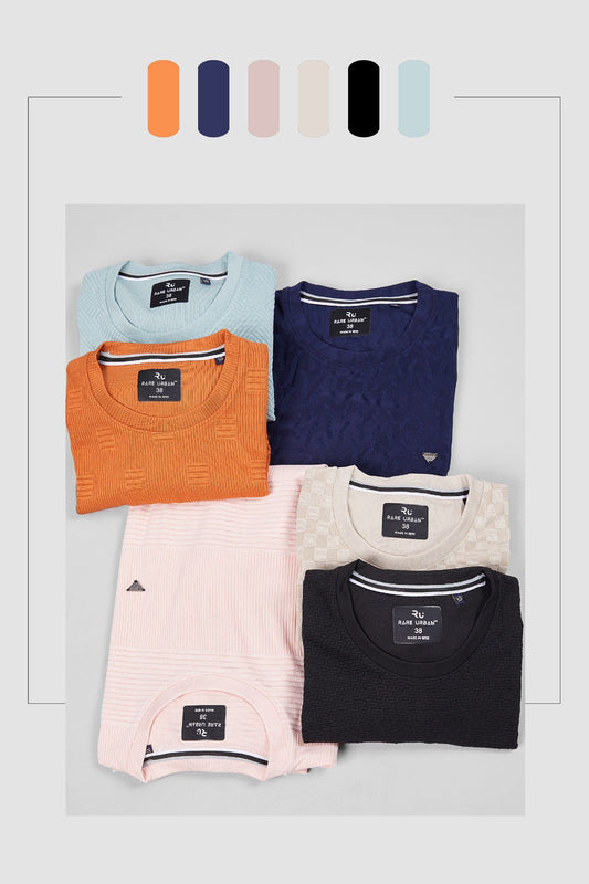 Sleeves Cup Vol 5734 Rare Urban Knit Mens Tshirts Wholesaler Ahmedabad