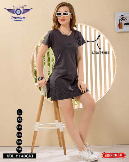 Sleeves Print Vol 2140 A Grab It Sinker Women Long Tshirt Supplier Gujarat