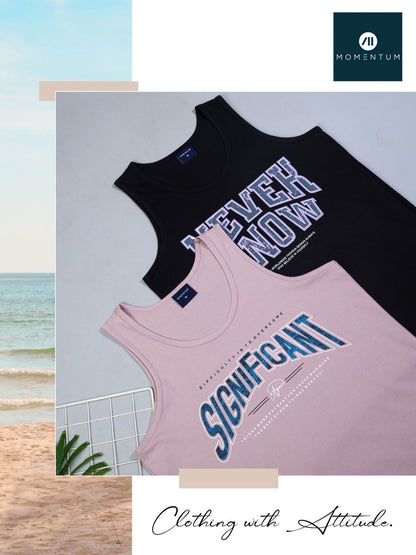 Sleevless 160 Momentum Cotton Biowashed Mens Tshirts Wholesale Rate