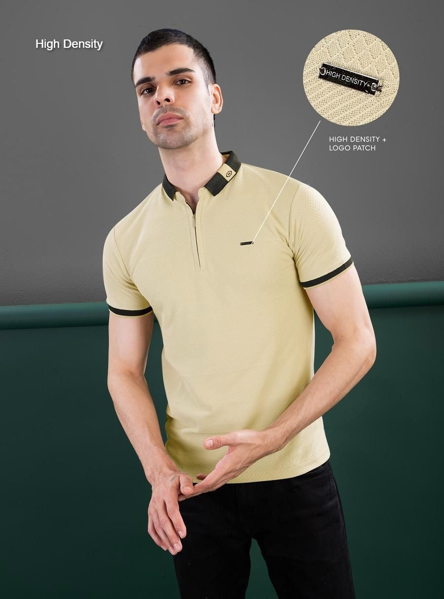 स्लिट वॉल्यूम 3307-3314 हाई डेंसिटी जैक्वार्ड मेन्स टी-शर्ट सप्लायर गुजरात