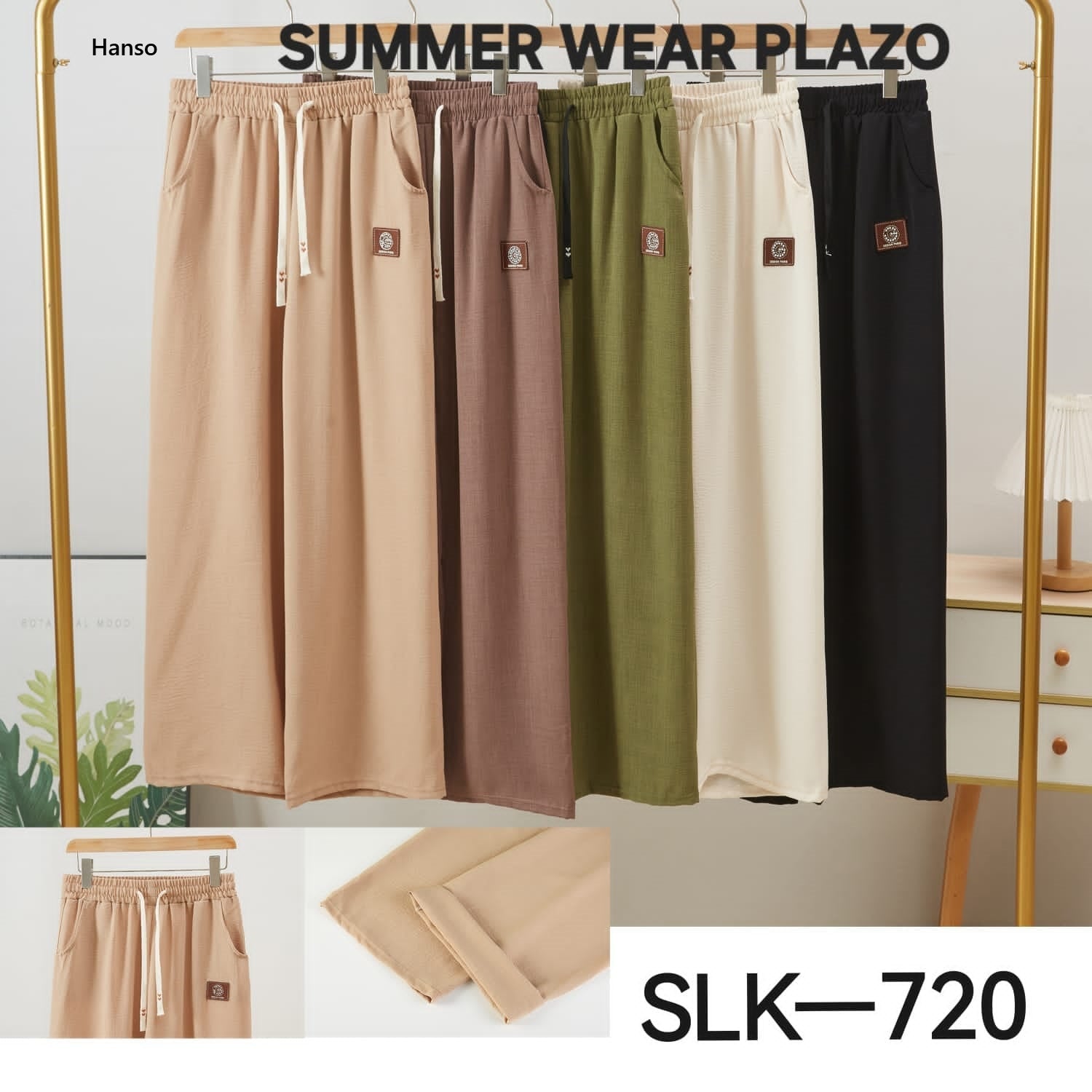 Slk 720 Hanso Branded Palazzo Manufacturer