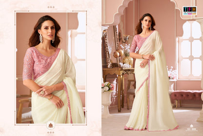 Sls 8001-8016 Tfh Georgette Sarees Manufacturer Ahmedabad