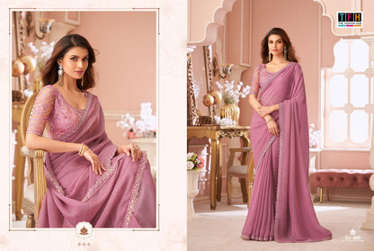 Sls 8001-8016 Tfh Georgette Sarees Manufacturer Ahmedabad