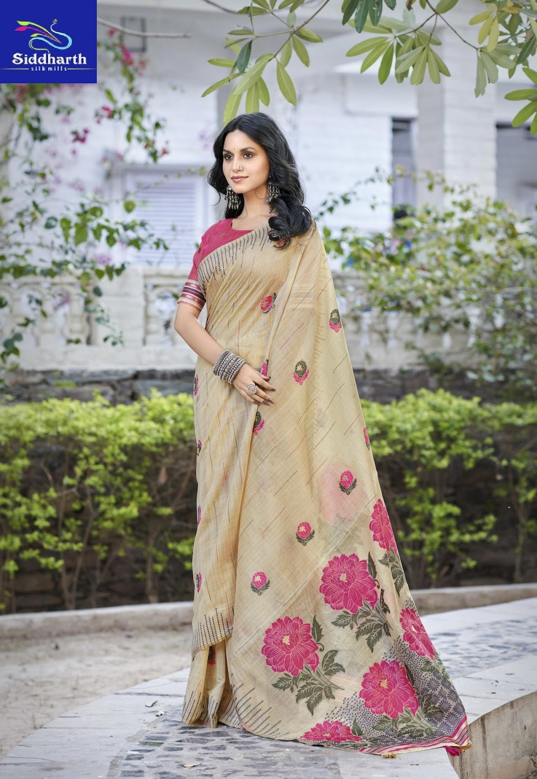 Slub Siddharth Silk Sarees Wholesaler India
