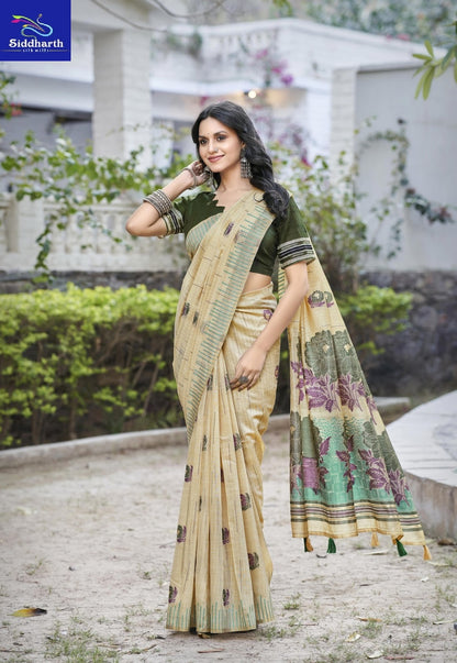 Slub Siddharth Silk Sarees Wholesaler India