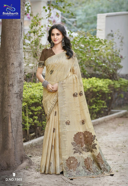 Slub Siddharth Silk Sarees Wholesaler India