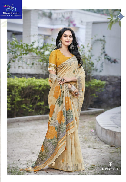 Slub Siddharth Silk Sarees Wholesaler India