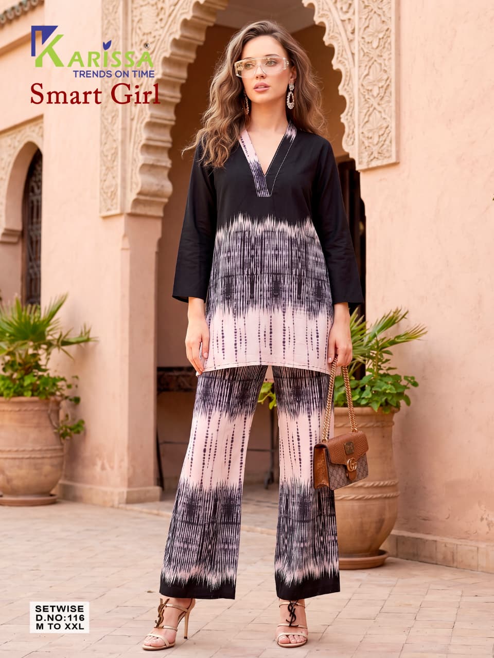 Smart Girl Karissa Rayon 24Kg Co Ord Set Supplier India
